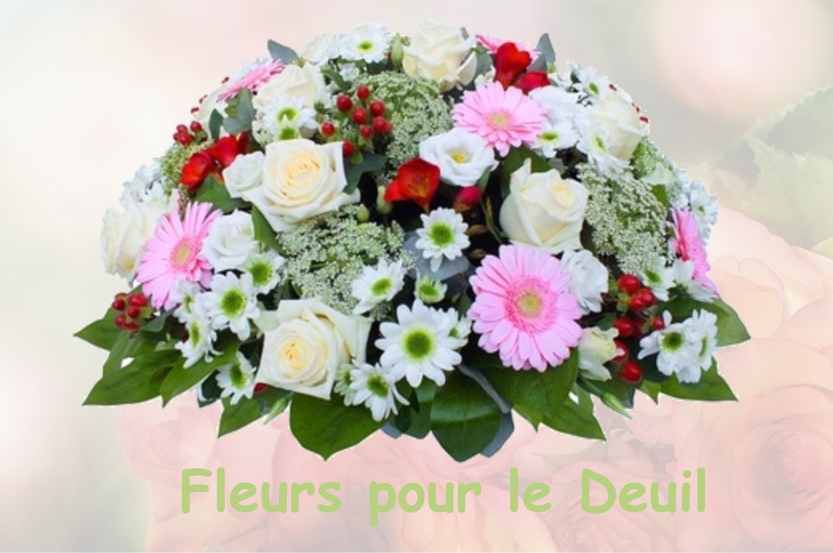 fleurs deuil VALLON-PONT-D-ARC
